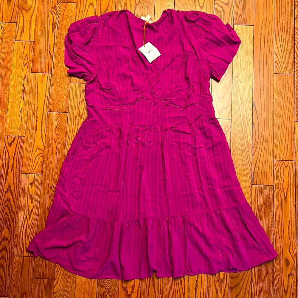 Fushia sun dress